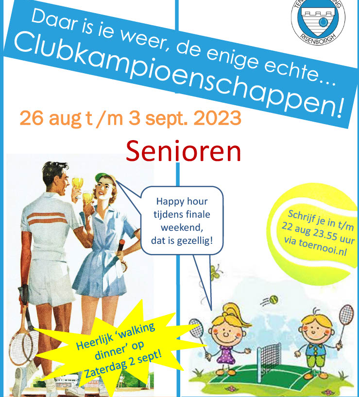 tennis driebergen hoenderdaal De Clubkampioenschappen Senio…