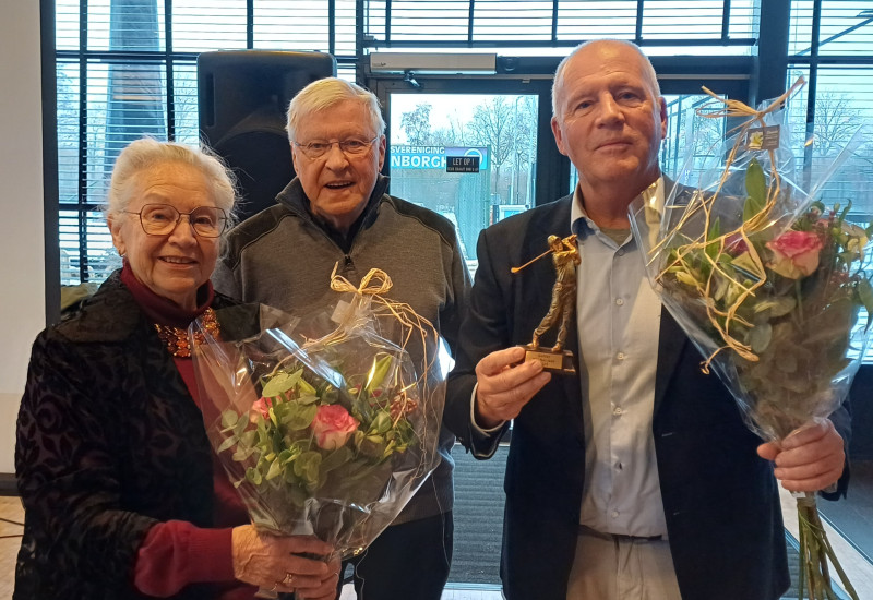 hoenderdaal Corrie Mienis en Bart ten Brink              Hoenderdaal golf(st)er van het jaar 2025