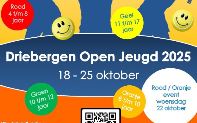 hoenderdaal Driebergen Open Jeugdtoernooi 2025