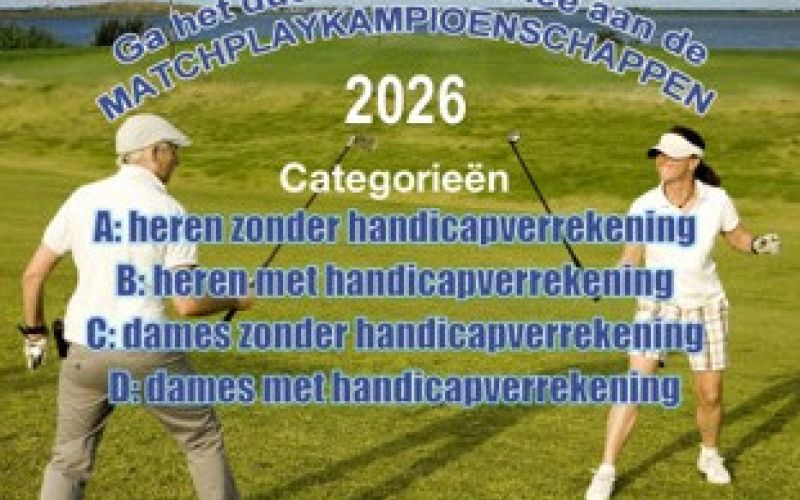 hoenderdaal Matchplaycompetitie Hoenderdaal 2026