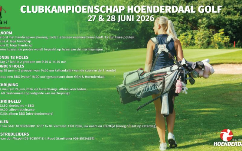 hoenderdaal Clubkampioenschappen 2026