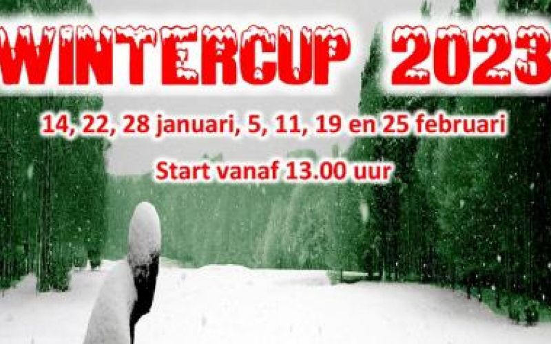 hoenderdaal Inschrijving Wintercup geopend